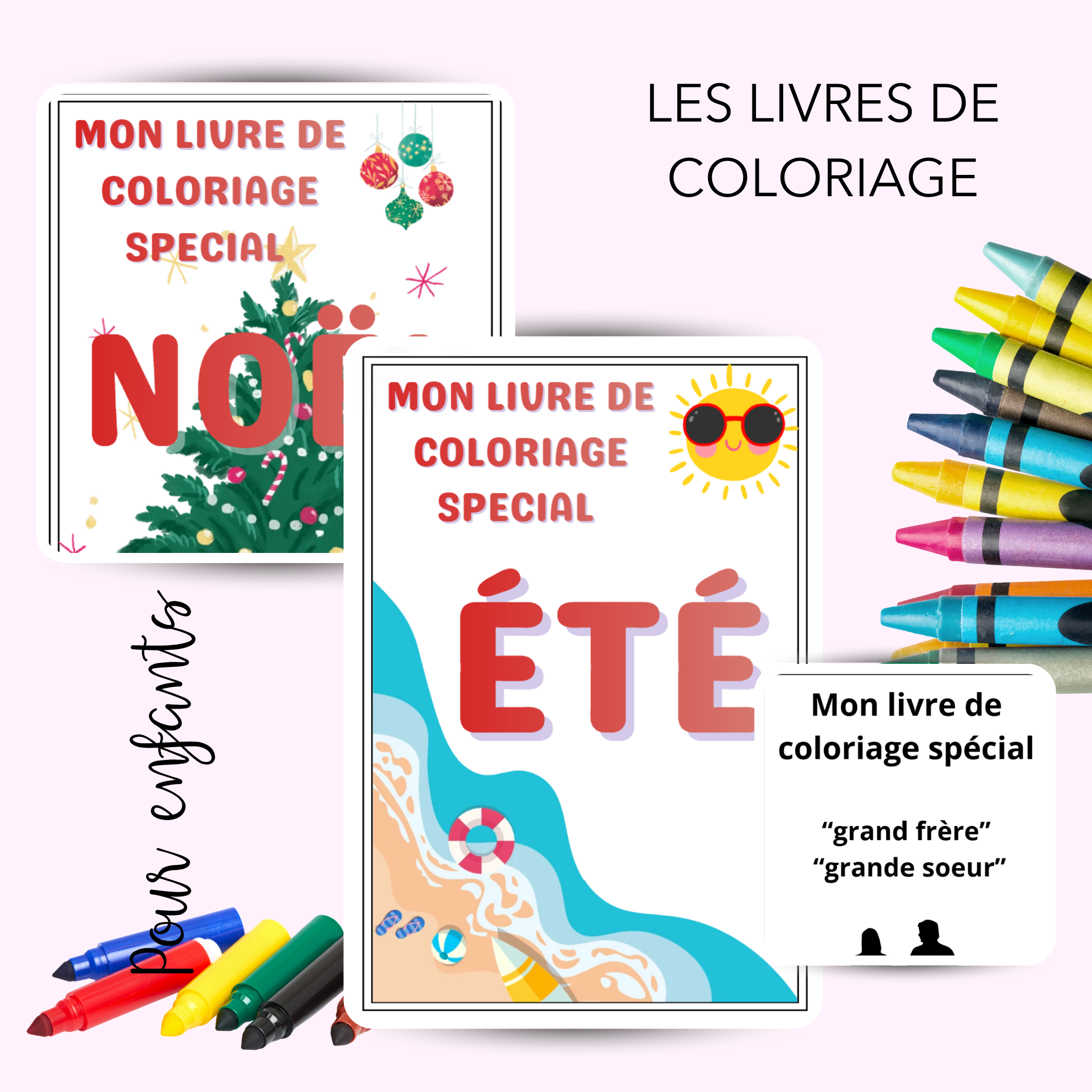 Livre de coloriage pour enfant à imprimer avec illustrations amusantes