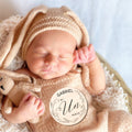 Cartes étape bébé en bois - version "gabriel"