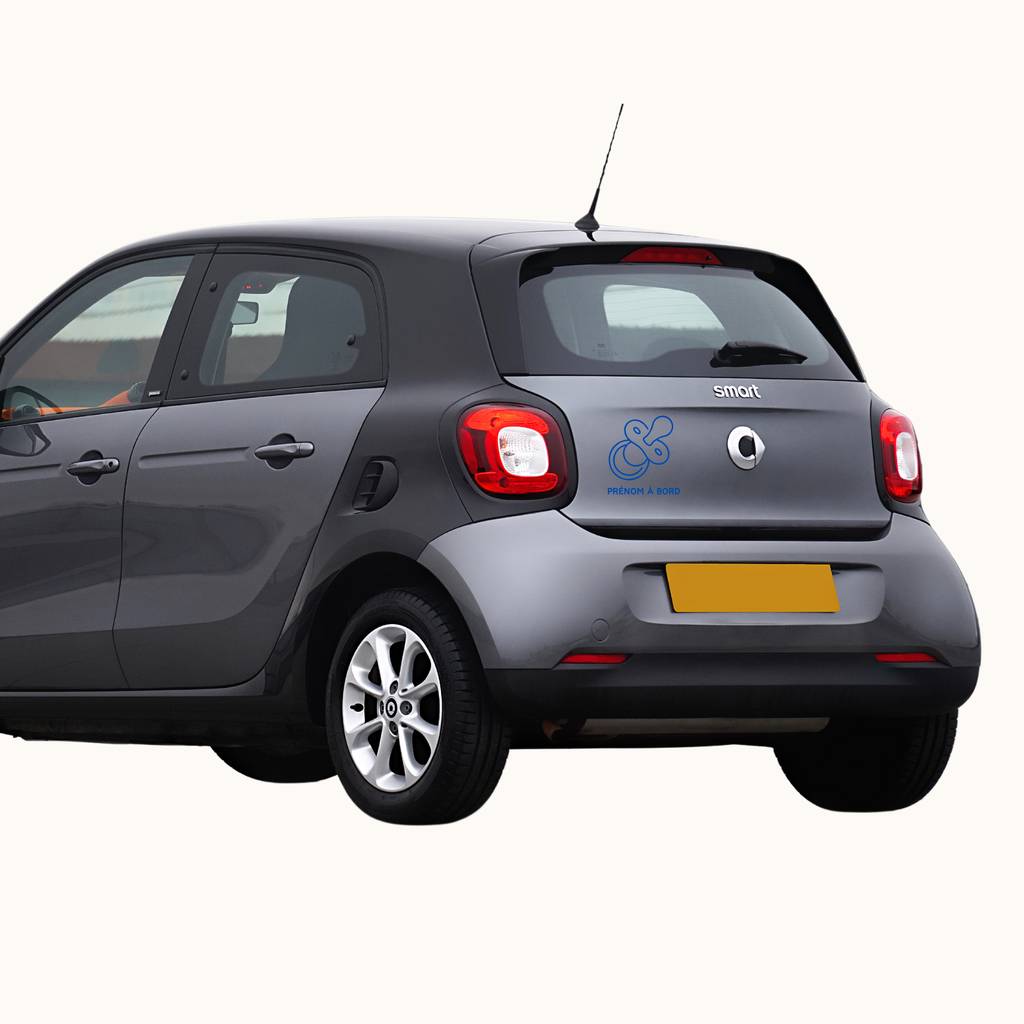Sticker "Bébé à Bord" Personnalisé