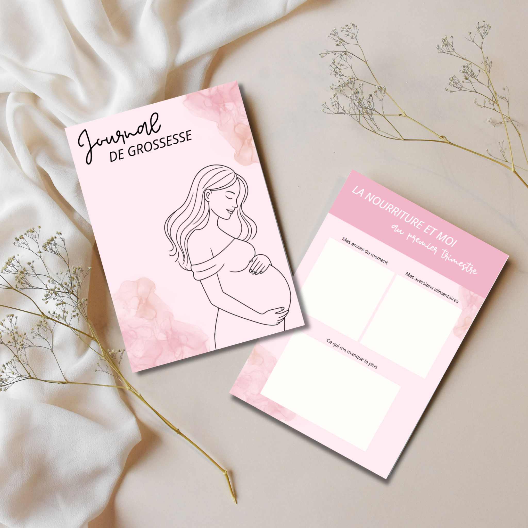 Journal de grossesse - à imprimer