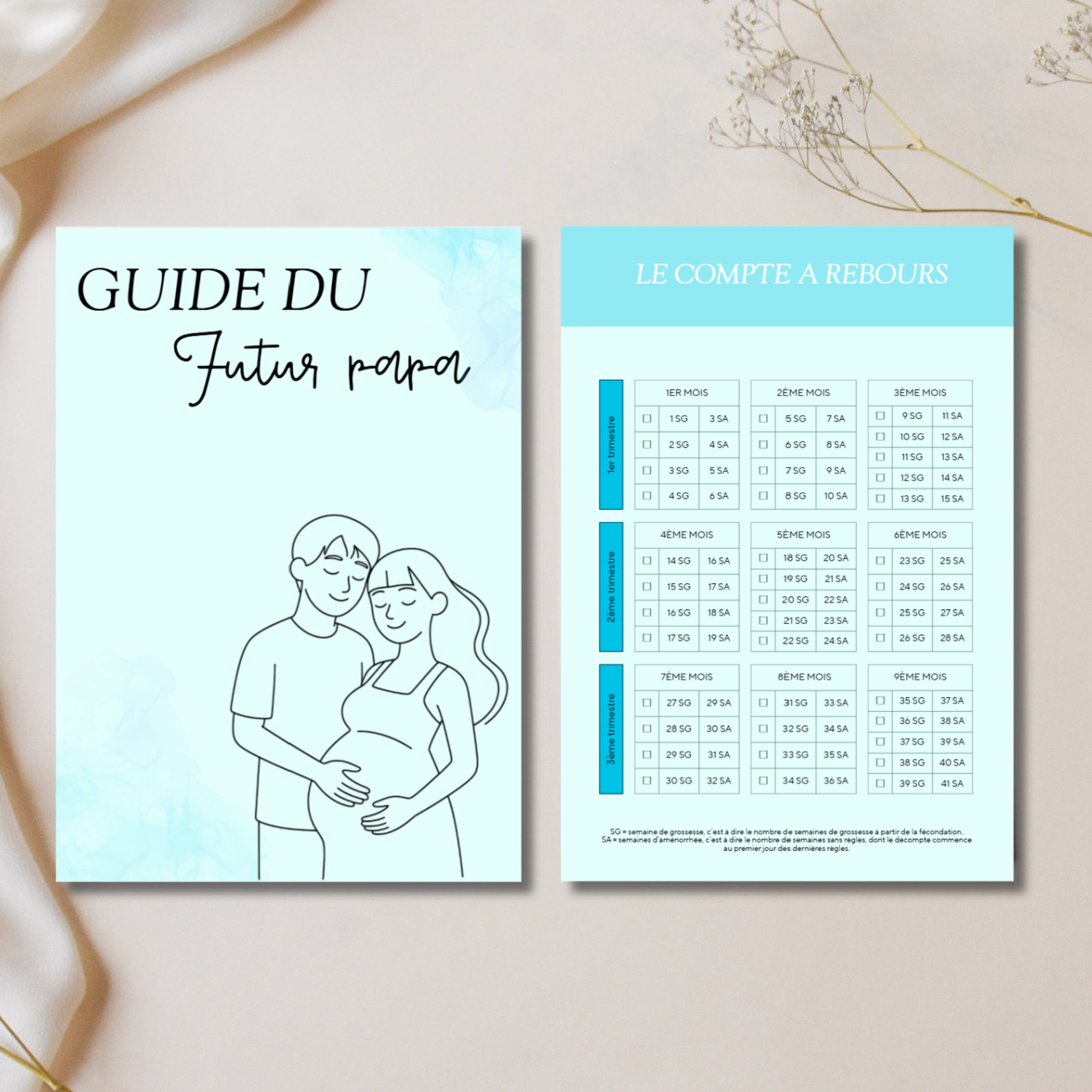 Guide téléchargeable du futur papa - À lire avant l'arrivée de bébé