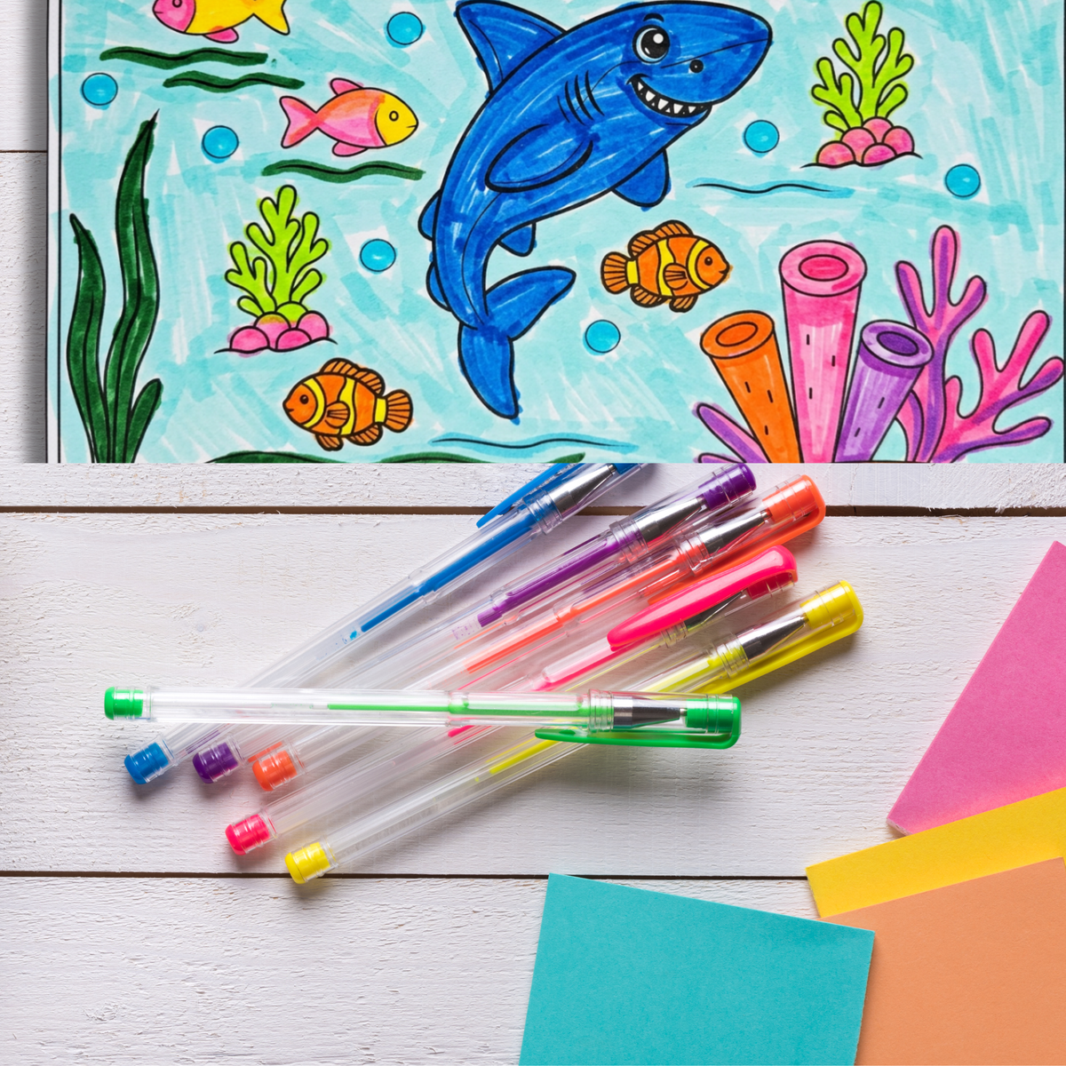 Livre de coloriage spécial vacances - mon été à colorier